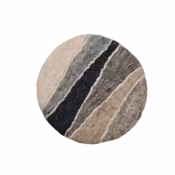 Underlägg Zig-zag, natur, tovat