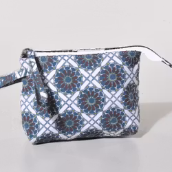 Necessär, Mosaik, bomull, 3 innerfack