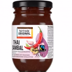 Thai sambal, stark chilipasta, Fairtrade