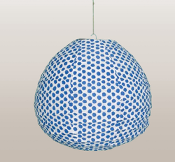 Lampskärm Spot on Drop, blå, World of Craft
