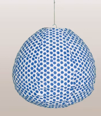 Lampskärm Spot on Drop, blå, World of Craft