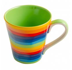 Mugg, mellanstor, Rainbow, keramik