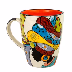 Mugg African Ladies, Kapula keramik,