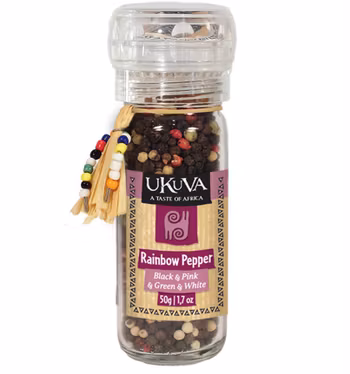Kryddkvarn Pepparmix Rainbow, Sydafrika