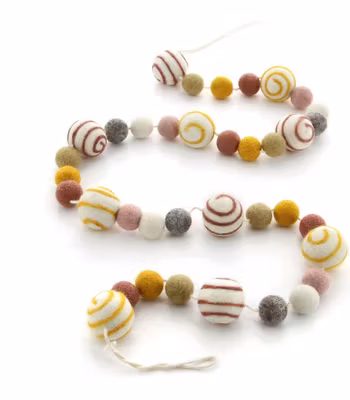 Girlang Ullbollar Polka, tovad, 2 nyanser