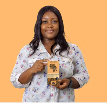 Fairafric, choklad med cashewkräm, havssalt o karamell, eko, vegan