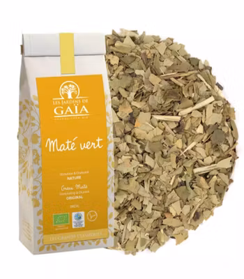 Maté vert, yerba, erva, grönt mate, ekologiskt löste