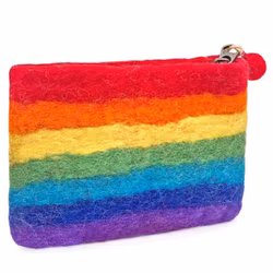 Litet fodral Regnbåge, tovat