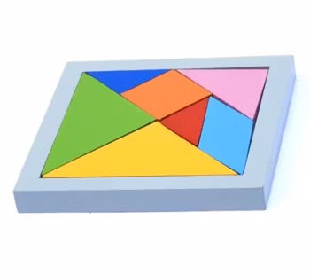 Magic Puzzle, magiskt pussel, träram, 7 delar