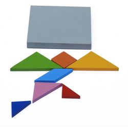 Magic Puzzle, magiskt pussel, träram, 7 delar