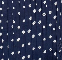 Kuddfodral PLEATED, mörkblå, World of Craft