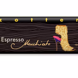 Zotter, Espresso Macchiato,  mörk pralin, ekologisk