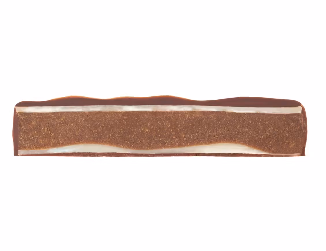 Zotter, Espresso Macchiato,  mörk chokladpralin, ekologisk. Utan omslagspapper.