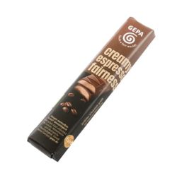 Chokladbar Espresso, mörk choklad, krämig fyllning