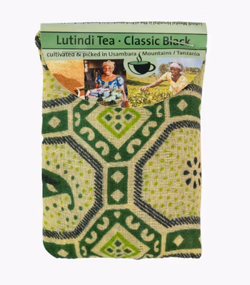 Svart te, Classic Black, löste i Kanga-tygpåse