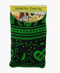Grönt te, löste i Kanga-tygpåse