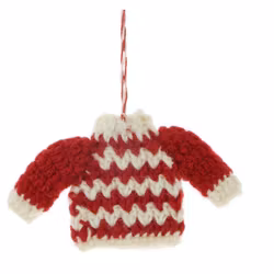 Julhänge mini-jultröja, stickad