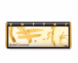 Zotter, ButterCaramel, chokladpralin, ekologisk