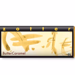 Zotter, ButterCaramel, chokladpralin, ekologisk