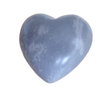 Hjärta, naturfärgad täljsten, Kenya