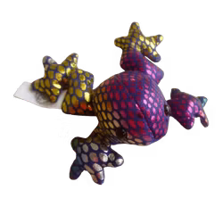 Sanddjur, Liten groda, mörkt glittrigt mönster