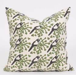 Kuddfodral Skatan Pica Pica, quiltad, World of Craft