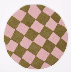 Sittdyna Chess, ljusrosa-gröngul, tovad, World of Craft