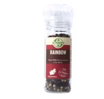 Kryddkvarn Pepparmix Rainbow, Sydafrika