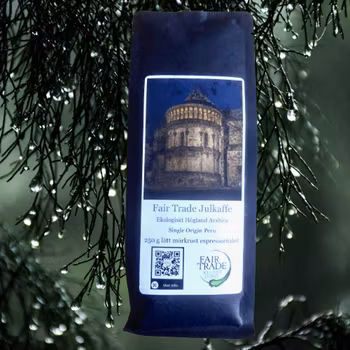 Klotets Julkaffe lätt mörkrost espressomalet, ekologiskt