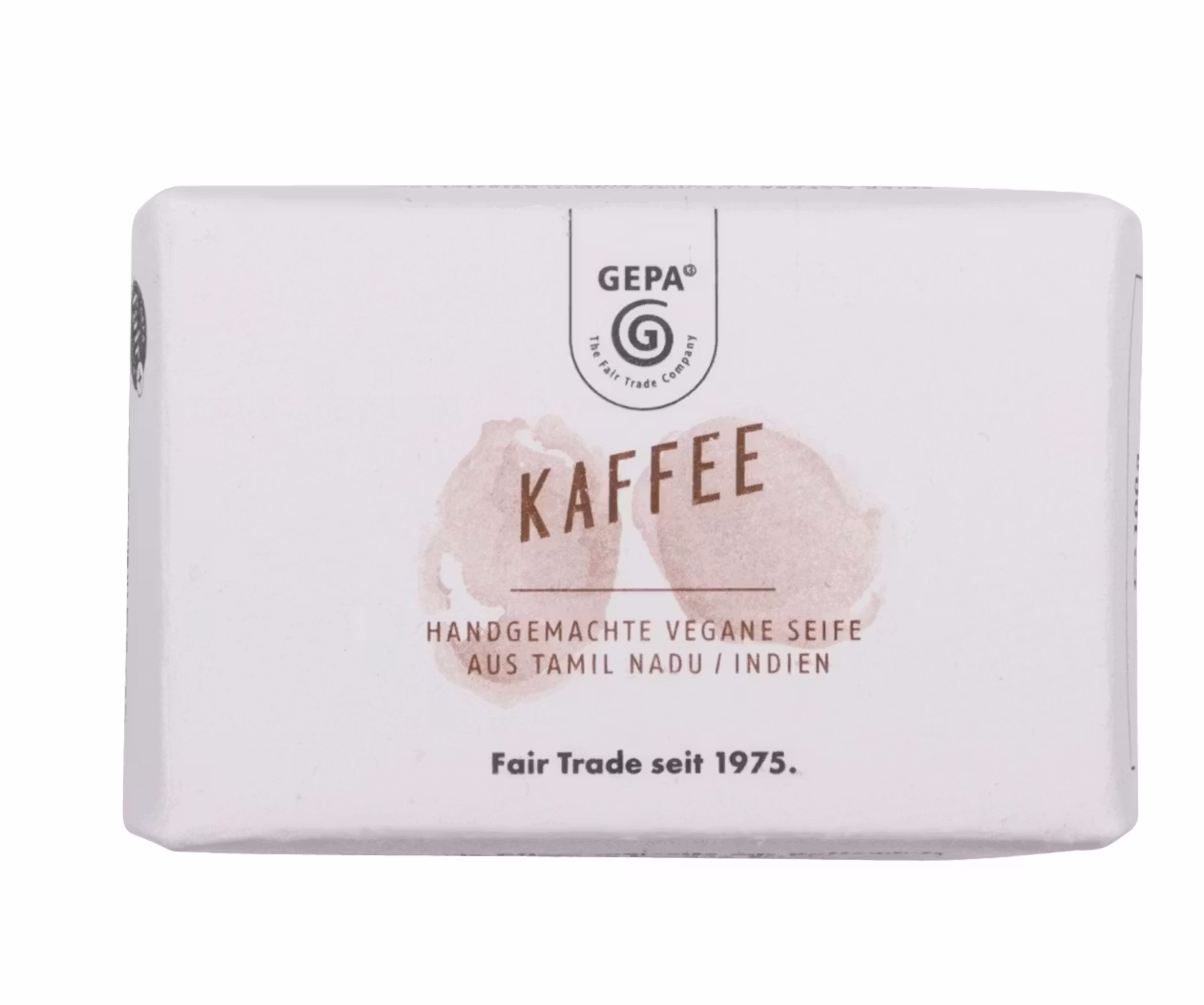 Tvål, Kaffe, fast & vegetabilisk. Fair Trade, Indien.