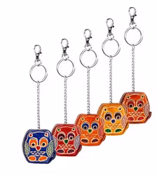 Smycke med minifack, till väska, ryggsäck, Lilla ugglan