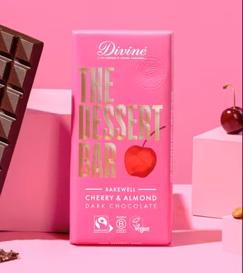 Divine Dessert Bar Cherry & Almond 180g,