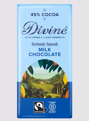 Divine Mjölkchoklad 45 %