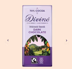 Divine Mörk choklad 70%