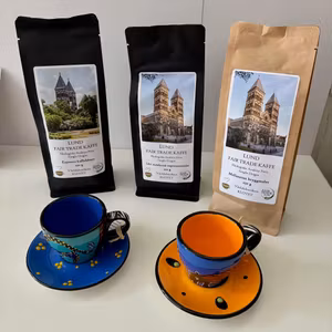 Lund Fair Trade kaffe, malet, mellanrost / espresso mörkrost