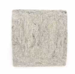 Sittunderlägg Kvadrat, grå nyanser, tovat