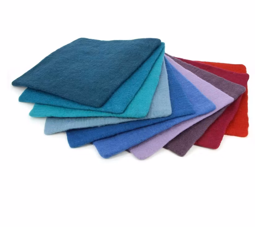 Sittunderlägg, stolsdyna, Kvadrat, olika färger. Fair Trade Nepal.