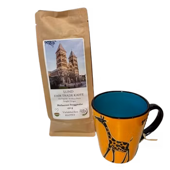 Lund Fair Trade kaffe, malet, mellanrost / espresso mörkrost