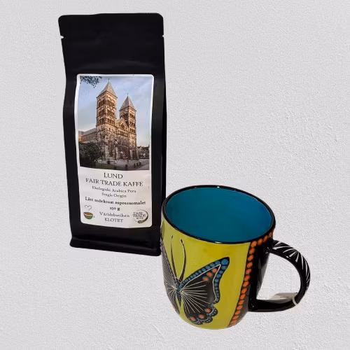 Lund Fair Trade kaffe, malet, mellanrost / espresso mörkrost
