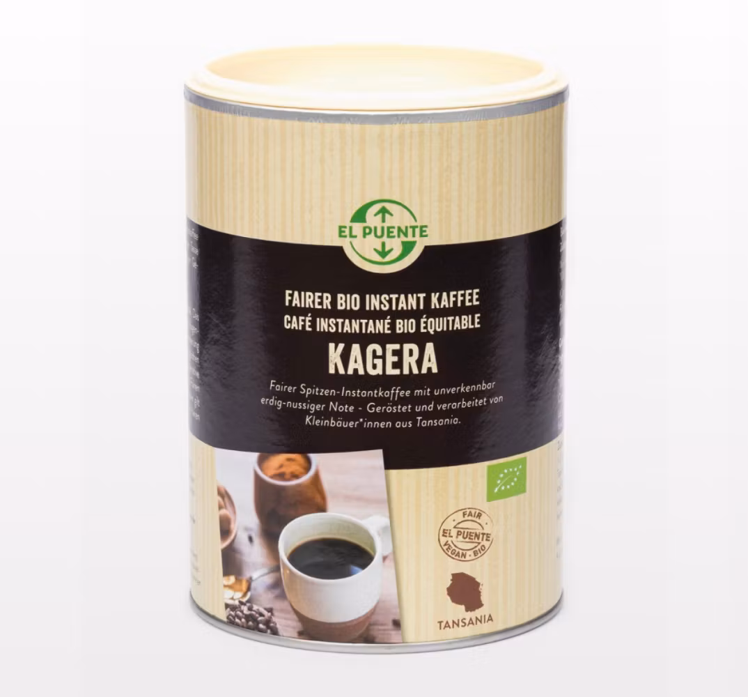 Snabbkaffe, instantkaffe Kagera, Africafe, Tanzania, spraytorkat, Fairtrade.