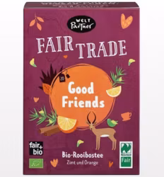 Rooibos Good Friends, med kanel och apelsin, eko, påste