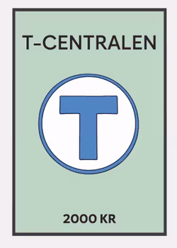 Personlig Poster - Monopol - Tunnelbana