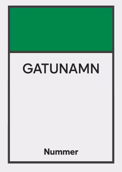 Personlig Poster - Monopol - Din Gata