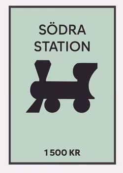 Personlig Poster - Monopol - Tågstation