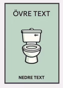 Personlig Poster - Monopol - PORSLINSVERKET