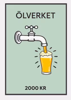 Personlig Poster - Monopol - ÖLVERKET