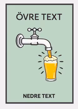 Personlig Poster - Monopol - ÖLVERKET