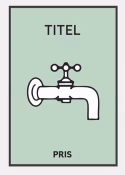 Personlig Poster - Monopol - Vattenverket