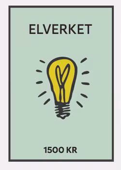 Personlig Poster - Monopol - Elverket