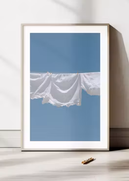 Vår på Tvättlinan